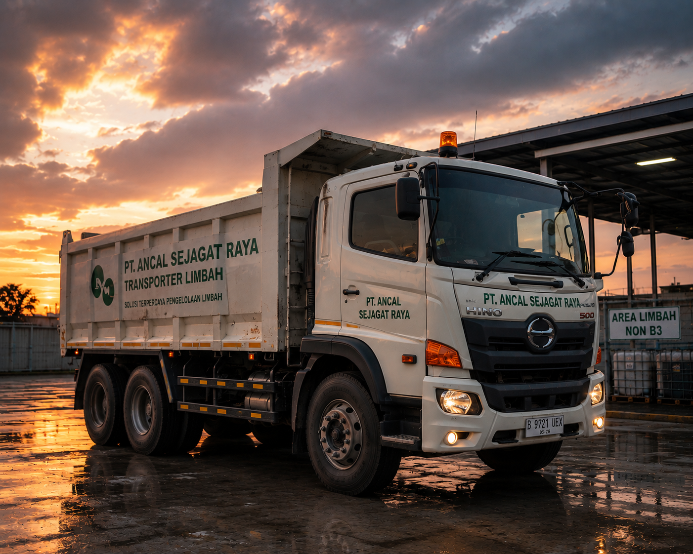 Dumptruk Ancal Sejagat Raya